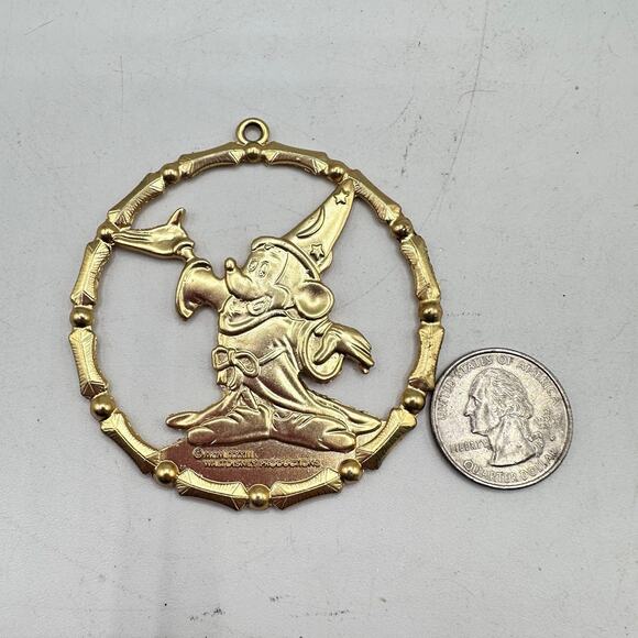 Keep the Magic Alive Mickey Mouse Sorcerer's Pendant or Holiday Ornament 1980s - Picture 4 of 4
